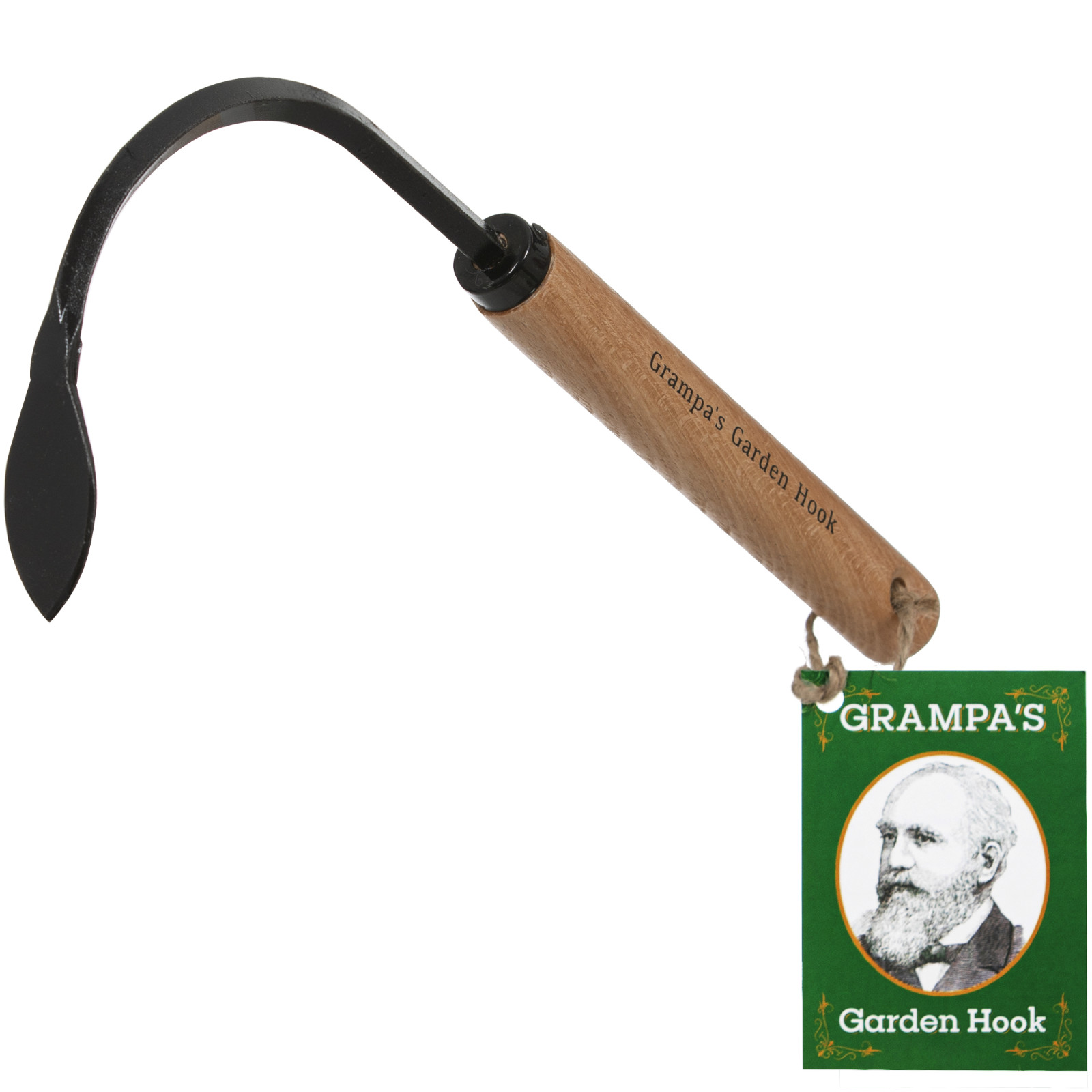 Grampa’s Garden Hook – Weed Puller Tool & Gardening Hand Cultivator – Versatile
