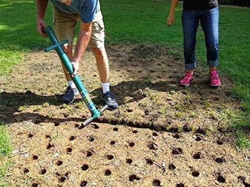 ProPlugger 5-IN-1 Lawn Tool and Garden Tool, Bulb Planter, Weeder, Sod Plugger,