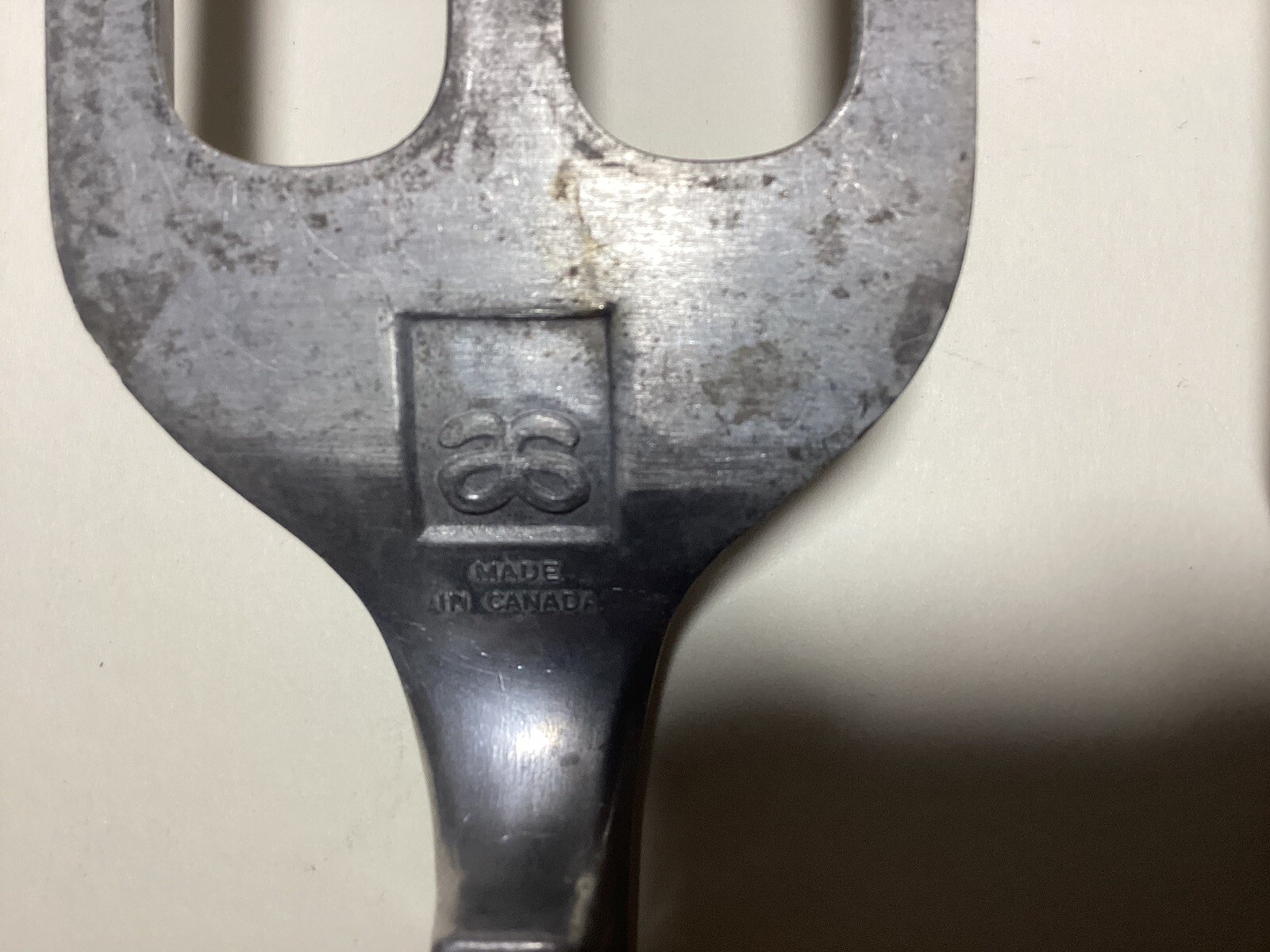Vintage Set Of 2 Allen Simpson AS Cast Aluminum Handheld Gardening Fork & Rake