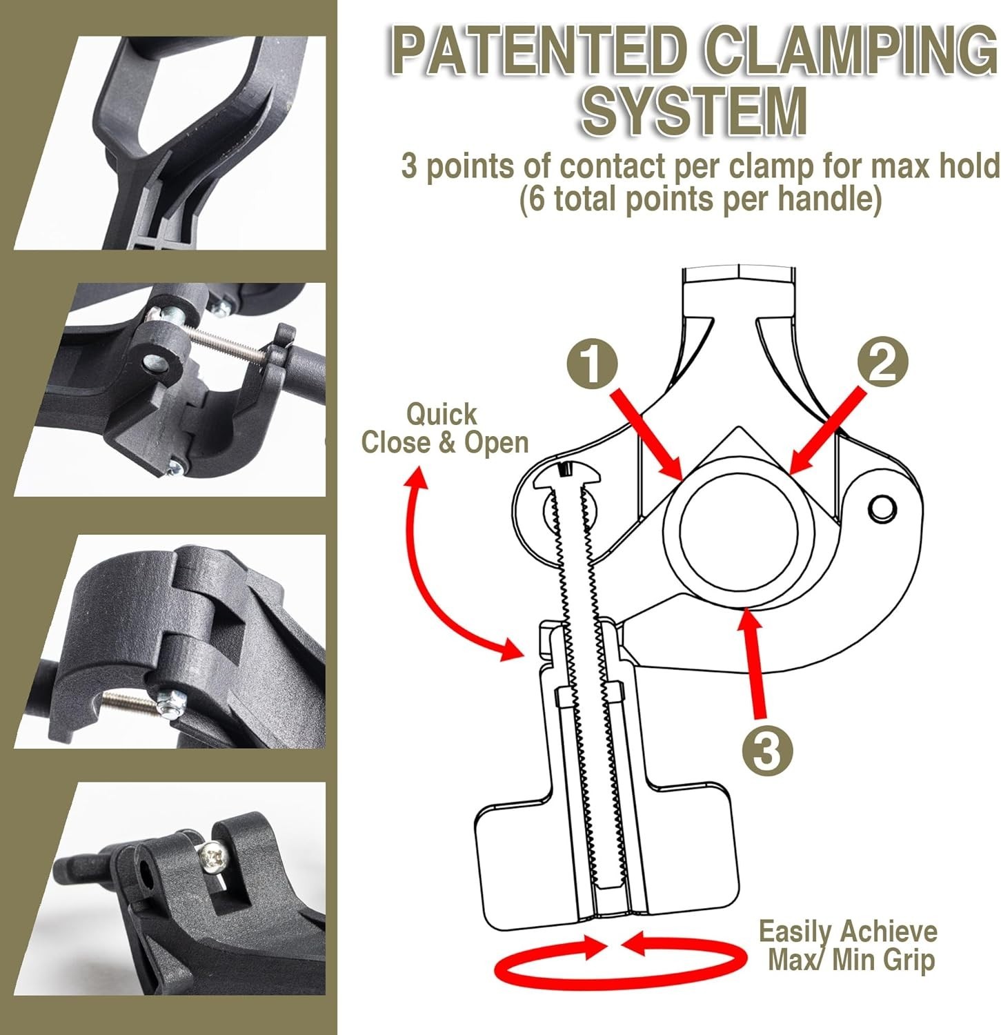 Ergonomic Universal Handle Attachment for Weedeater & Gardening Tools