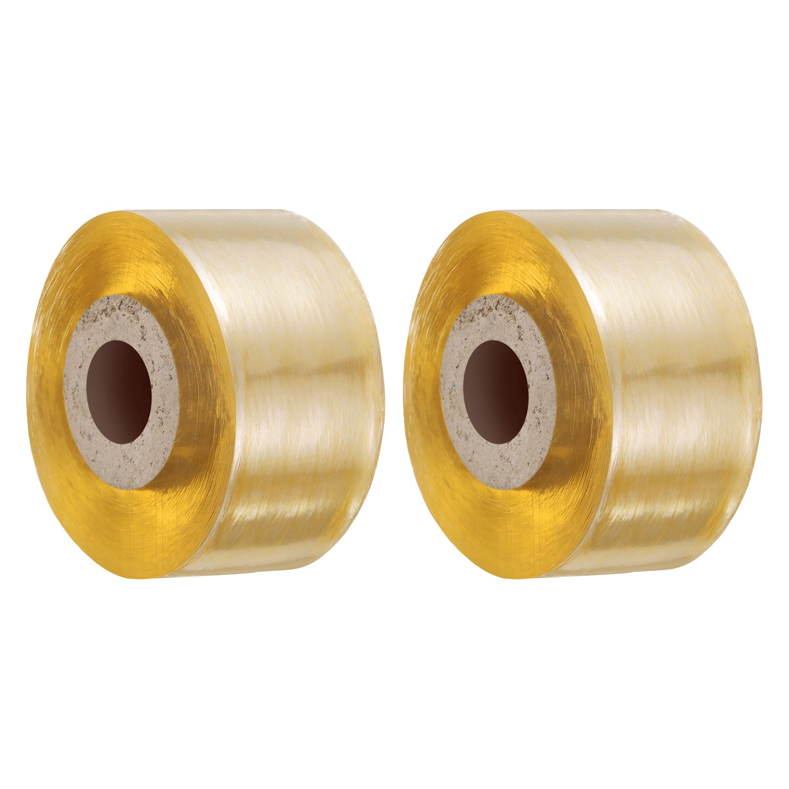 2pcs Fruit Tree Grafting Tape 3CM x 100M Grafting Film for Plants, Yellow
