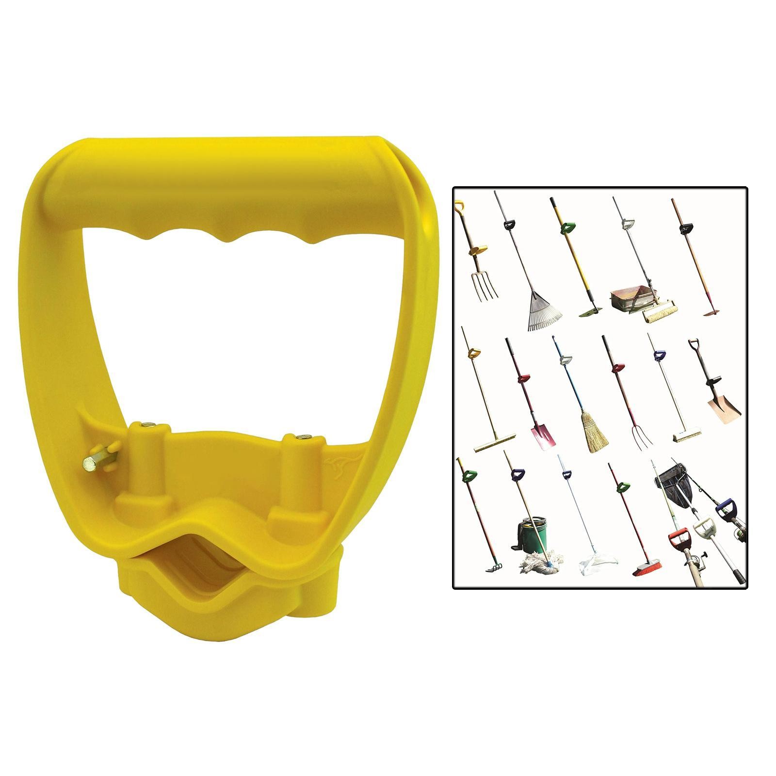 Back Saving Tool Handle Attachment, Spade Add on Handle, Ergonomic Labor Saving