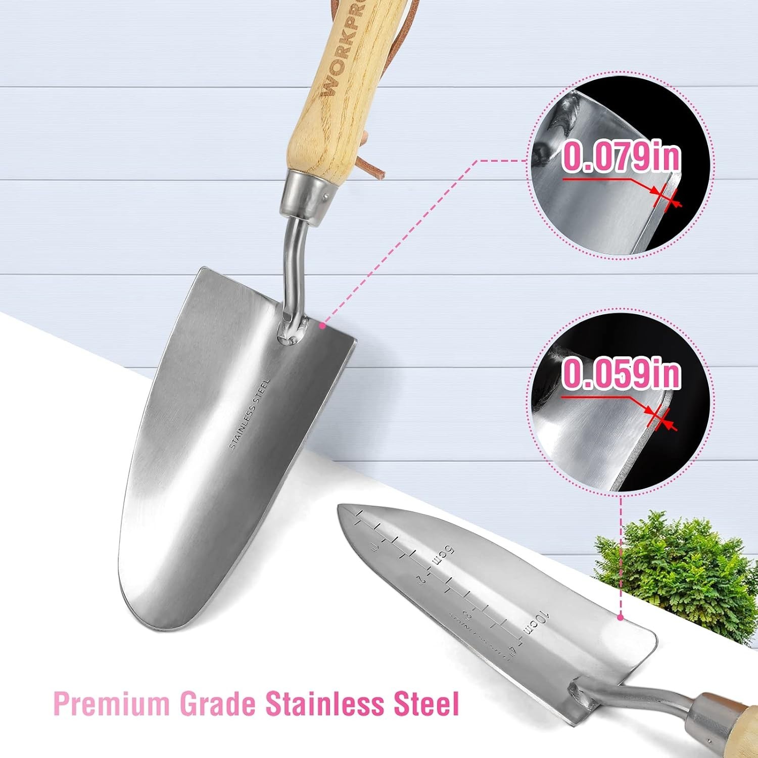 Stainless Steel Gardening Tools Kit for Women