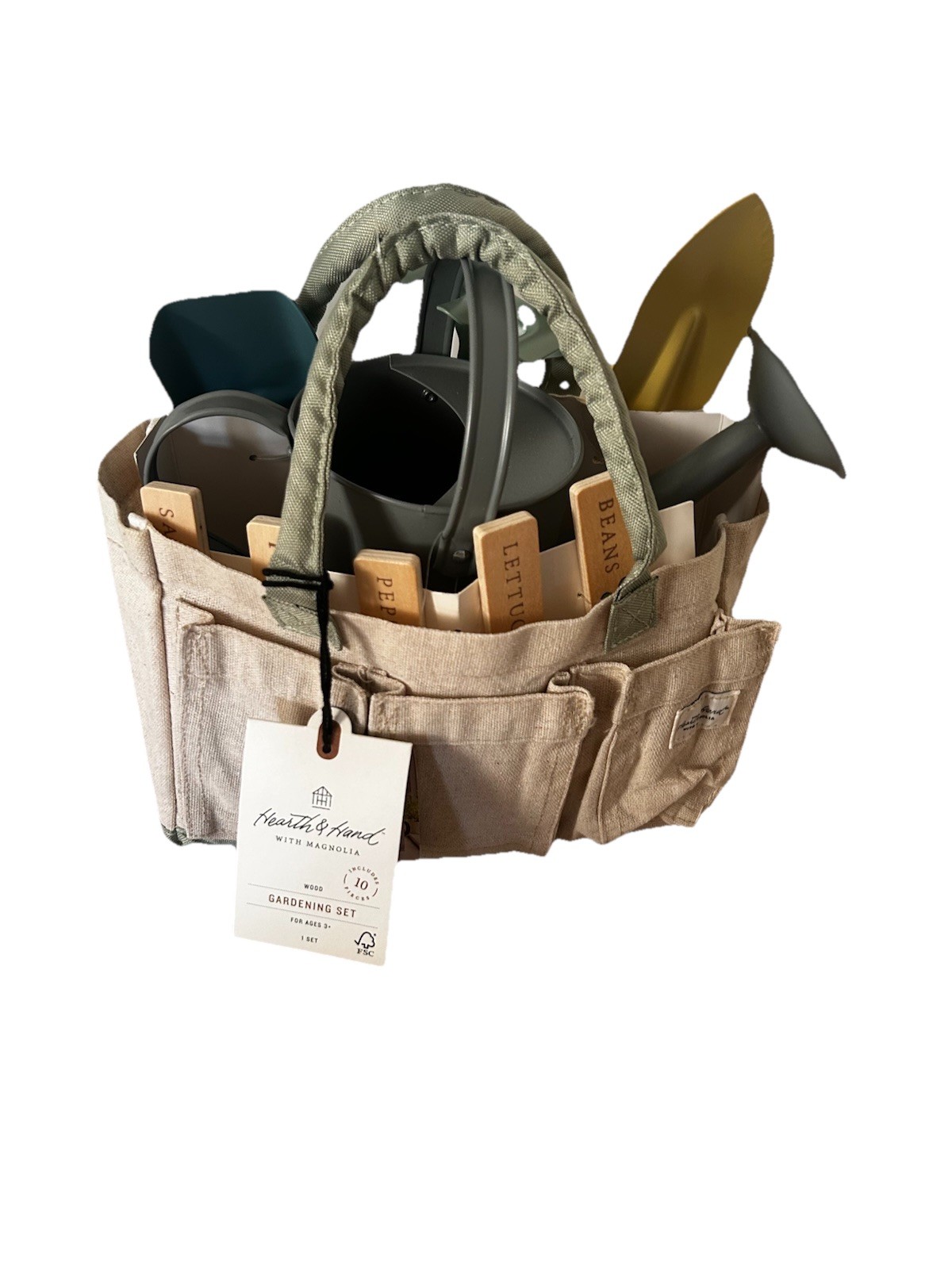 New Hearth and Hand Magnolia Kids Gardening Set with Accessories