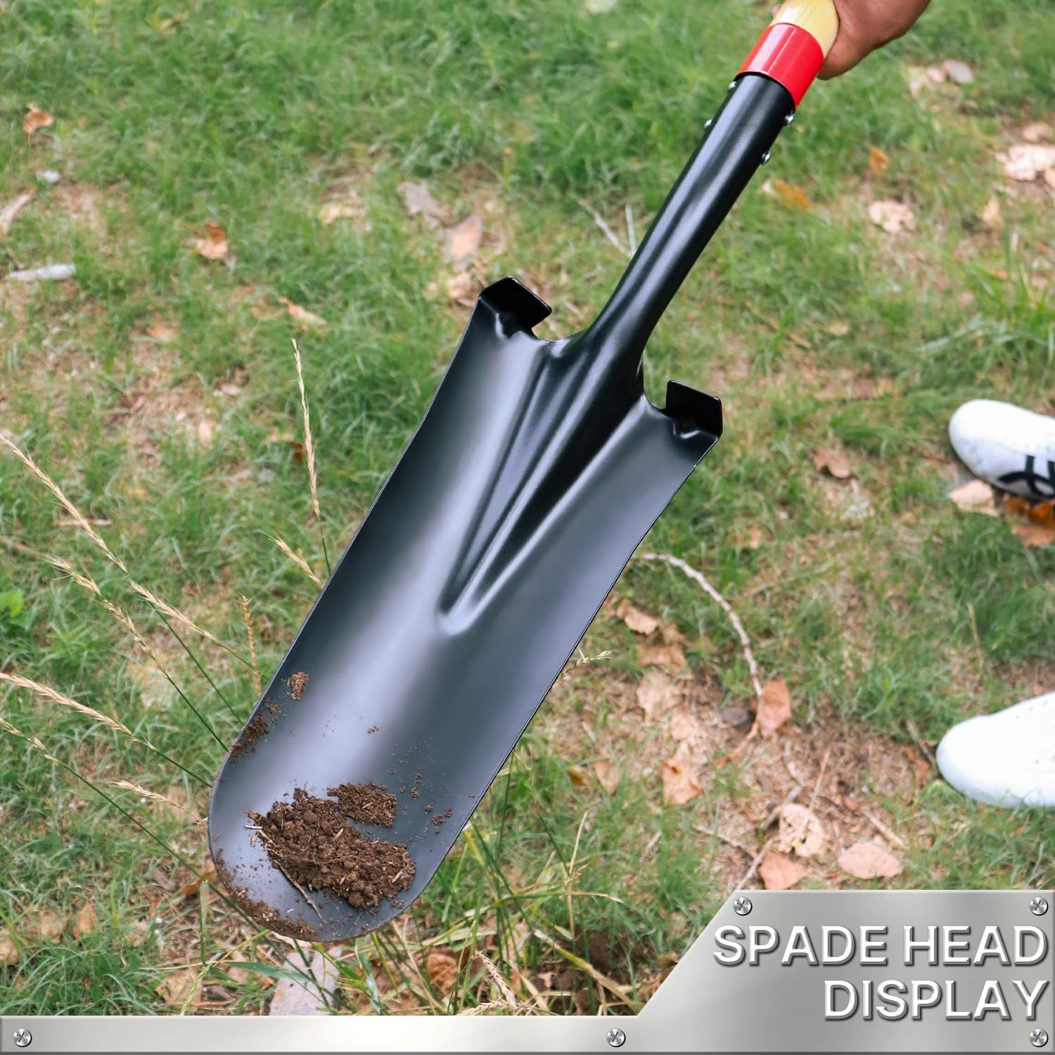 VNIMTI Spade Shovel,Transplanting Spade，Drain Spade,Spade Shovels for Dig