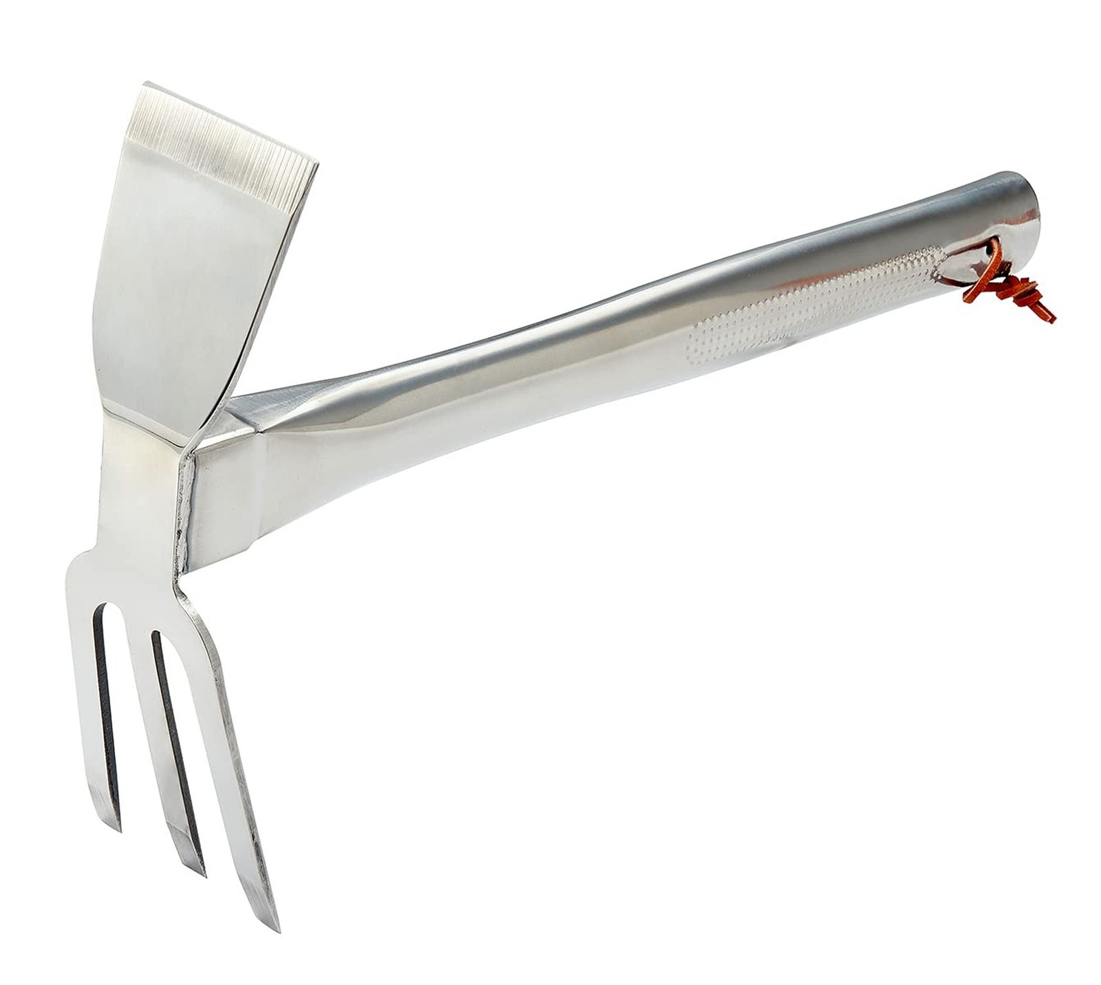 Sharp Sturdy 416 Stainless Steel rake Hoe, Heavy Duty Hoe Hand Tool for trans…