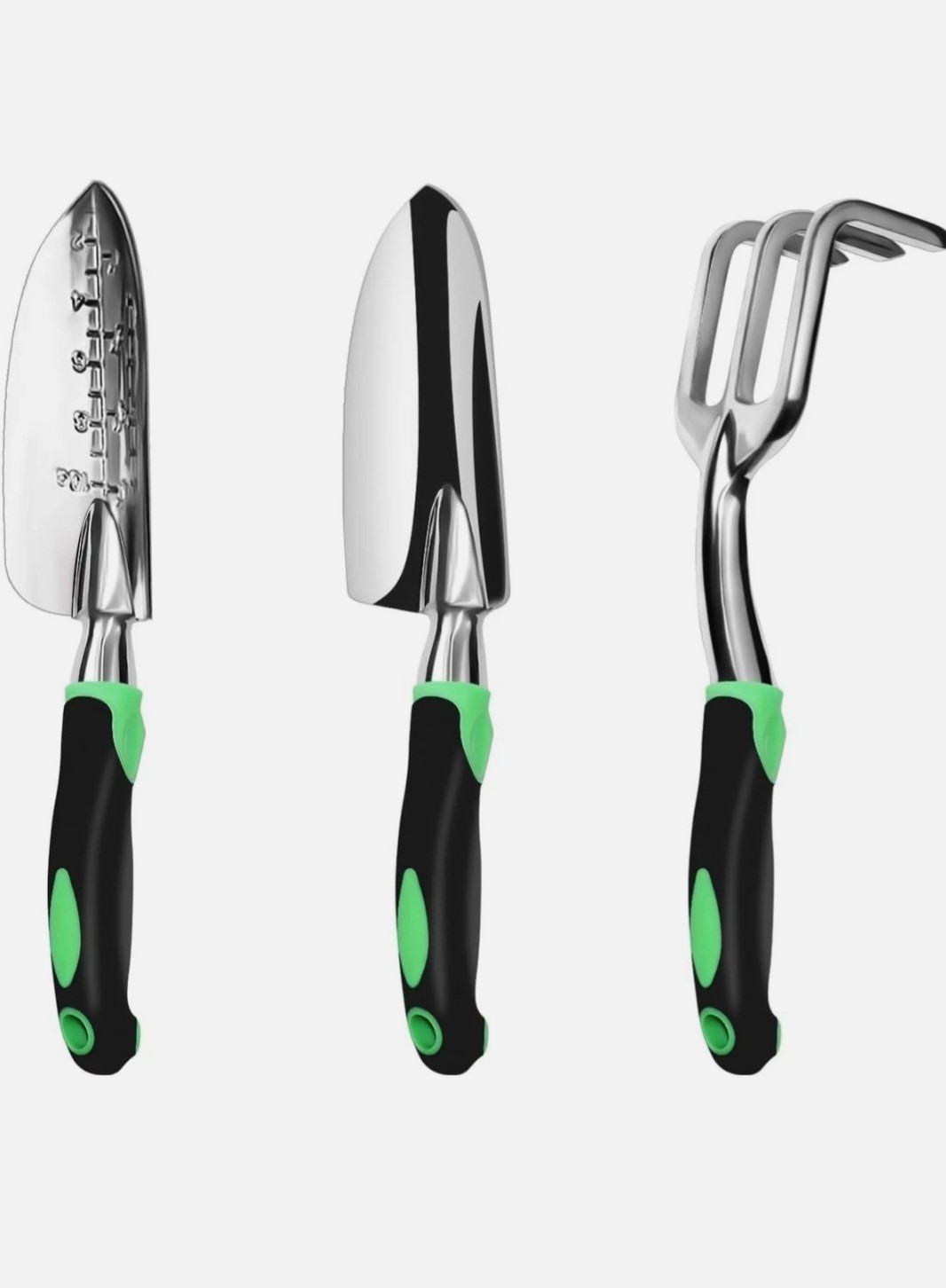 Ergonomic 3-Piece Gardening Tools Set for Stress-Free Gardening – Easy to Clean