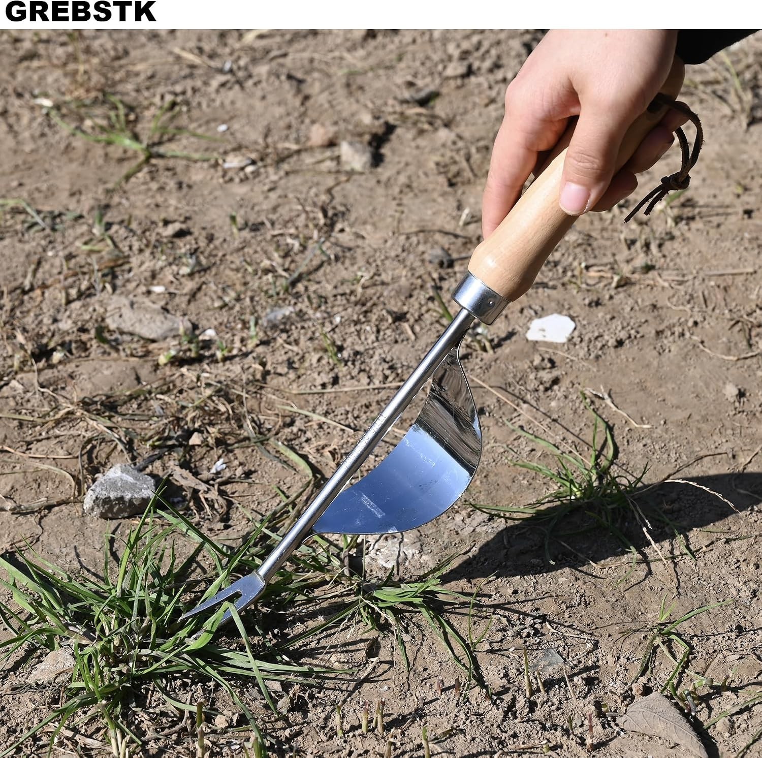 Garden Manual Weeding Tools Stainless Steel Beech Handle Shovel For Weeding,