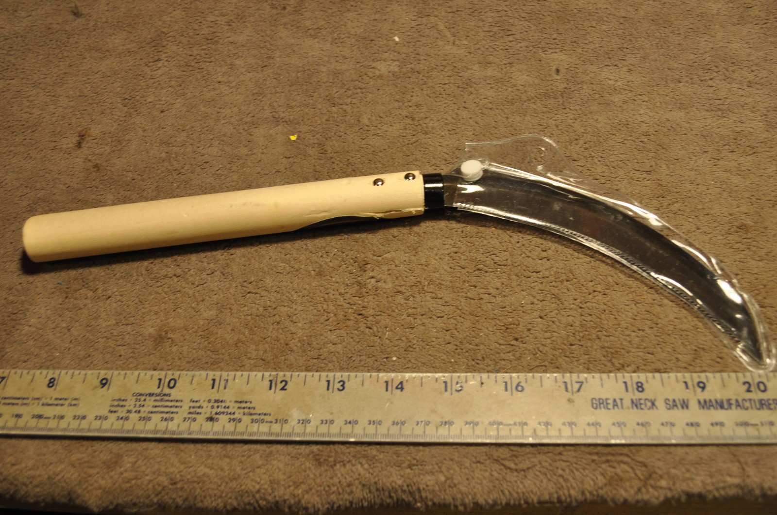 Chinese Hooked Garden Harvesting Tool, New never used, see pictures