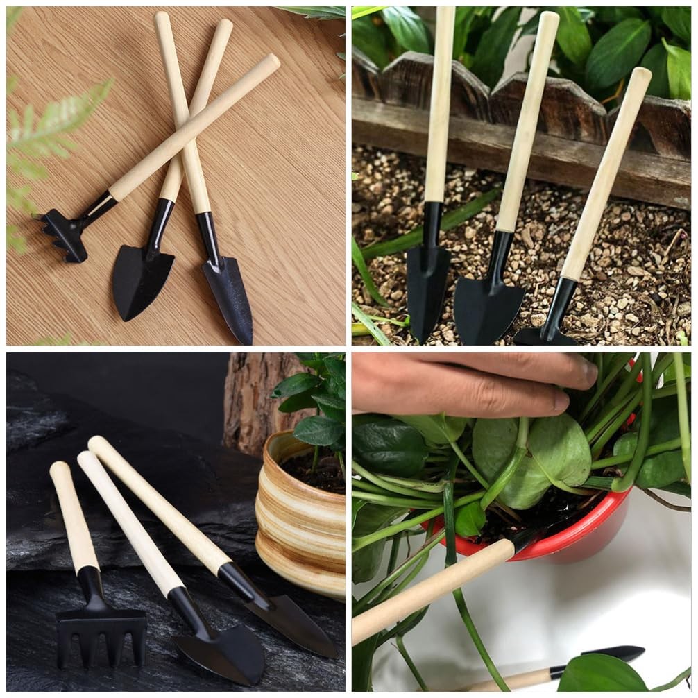 8 PCS Mini Gardening Tool Set Portable Indoor Trowel Rake Shovel Succulent