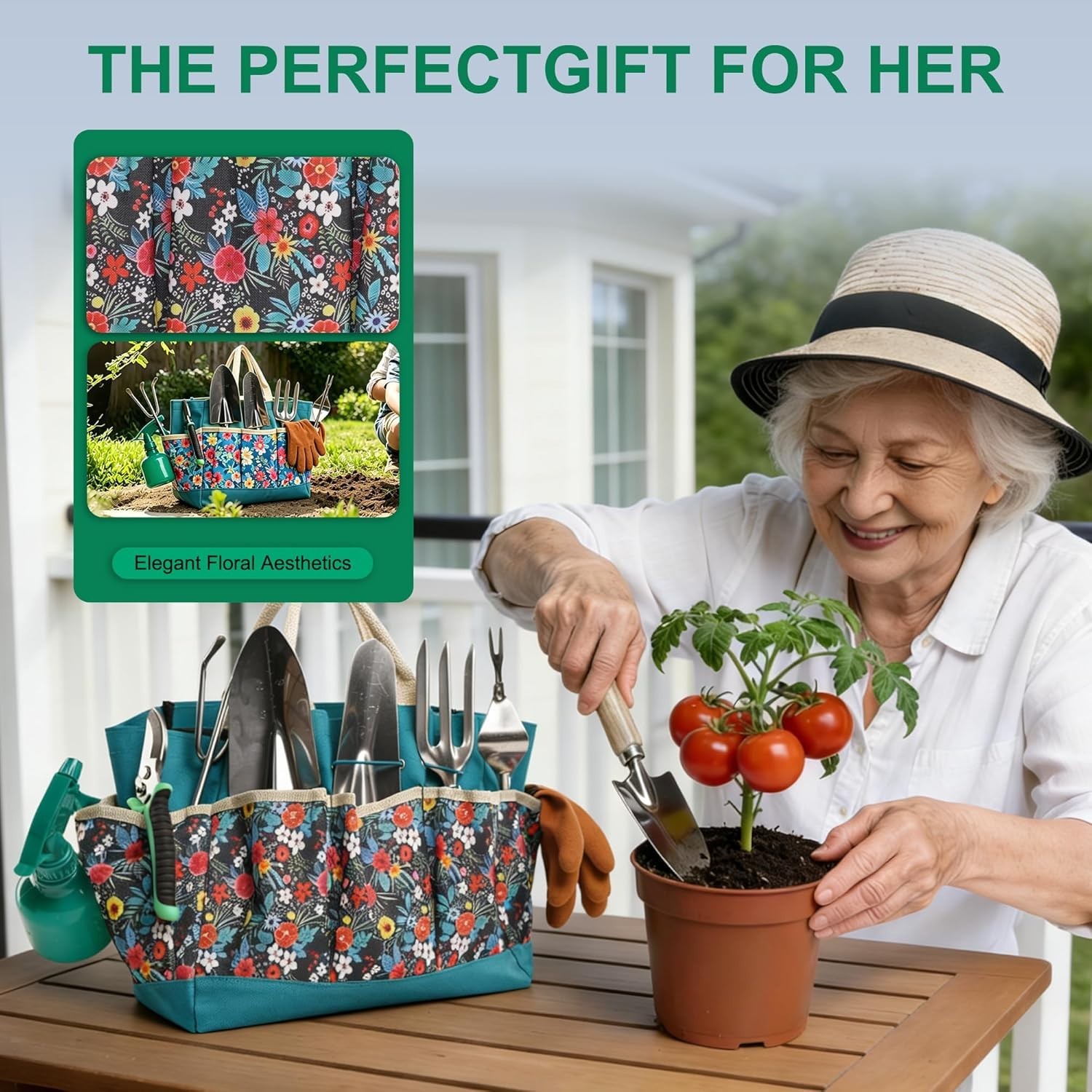 Gardening Tools – 10 Pcs Garden Tool Set Heavy Duty Stainless Steel Garden Suppl