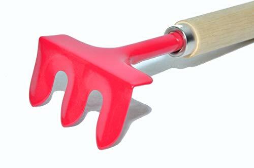 G & F 10012 JustForKids Kids Garden Tools Set with Tote hand rake shovel trowel