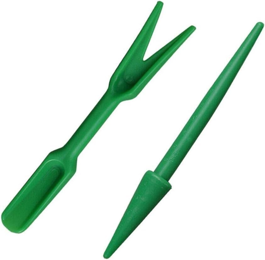 Pack of 2 Green Mini Garden Hand Succulent Transplanting Tools,Widger Plastic…