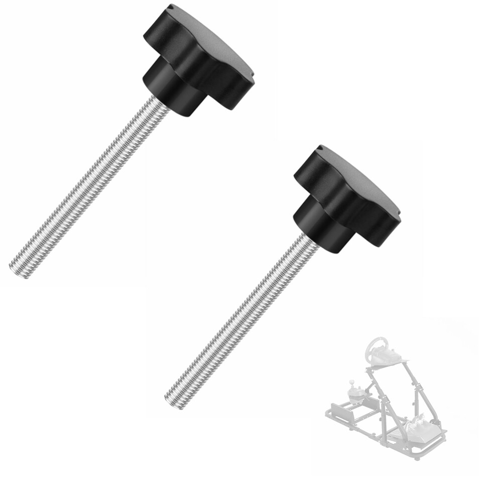 2Pcs 100MM Clamp Screw Bolt FIT Thrustmaster T80 T100 T150 T300 T500 TMX TS-PC