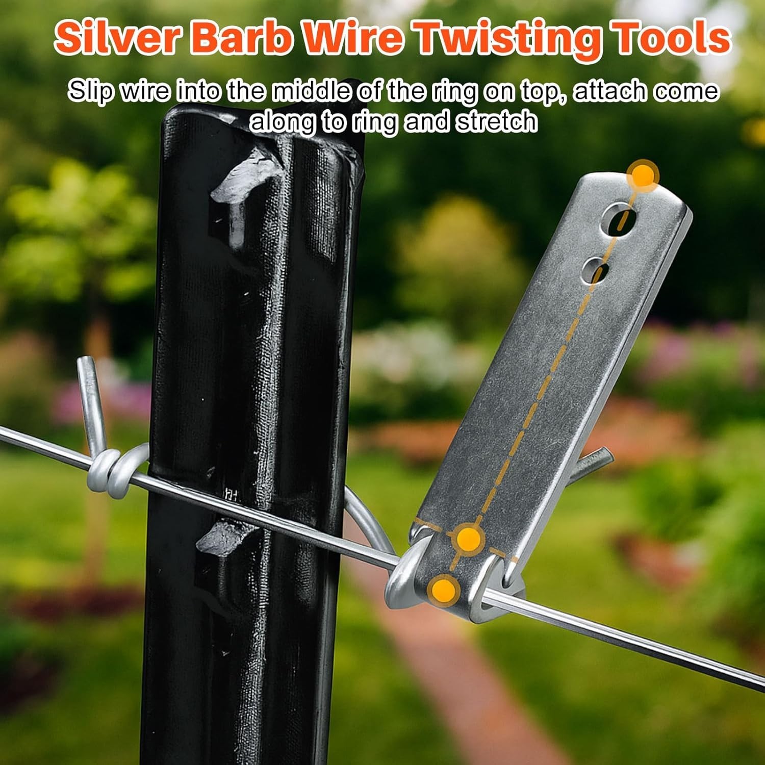 Comprehensive Fence Tools Set – 5 Pcs Carbon Steel for Effortless Wire Repairs