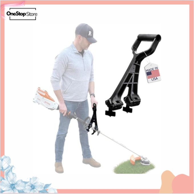 Universal Garden Tool Handle Attachment Ergonomic Back Saver Grip