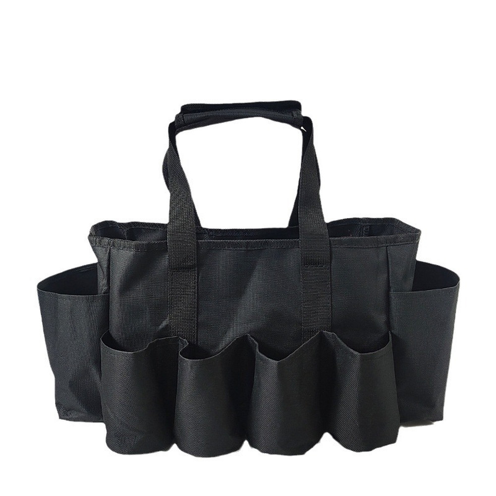 Tool Storage Bag for Gardeners and For Car Detailers 45x30x21cm Black Oxford