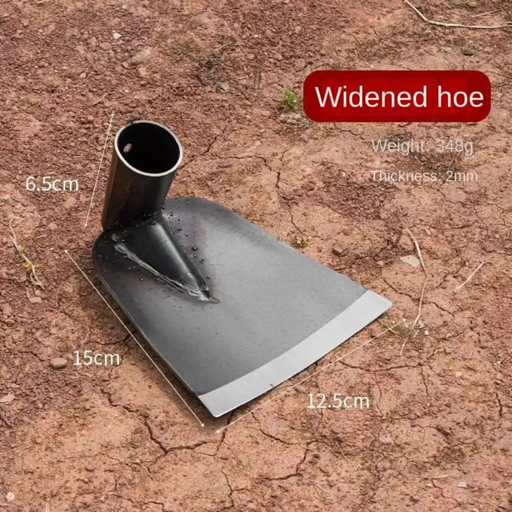 Forged Steel Garden Hoe Heavy-Duty Weeding Digging Tool for Farming & Plantiing