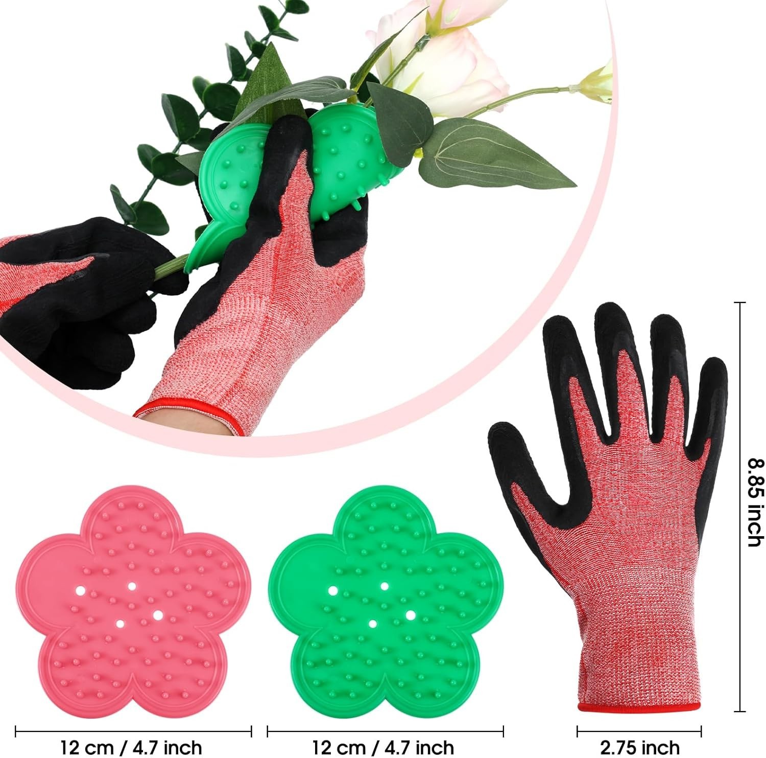 Gardening Gift Set for Women Floral Arrangement Kit with Pruning Shears and G…