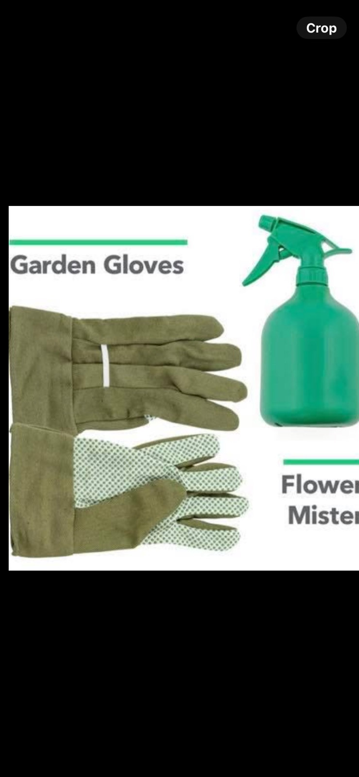 9 Pc Gardening Tool set W/ Gloves & Garden Tote Trowel Pruners & More