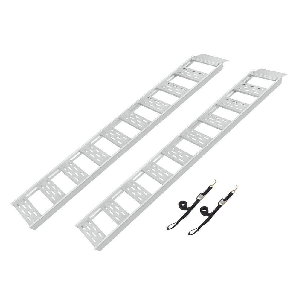 12 in. W x 78 in. L 1250 lbs. Capacity Aluminum Straight Fixed Truck Loading ( 2