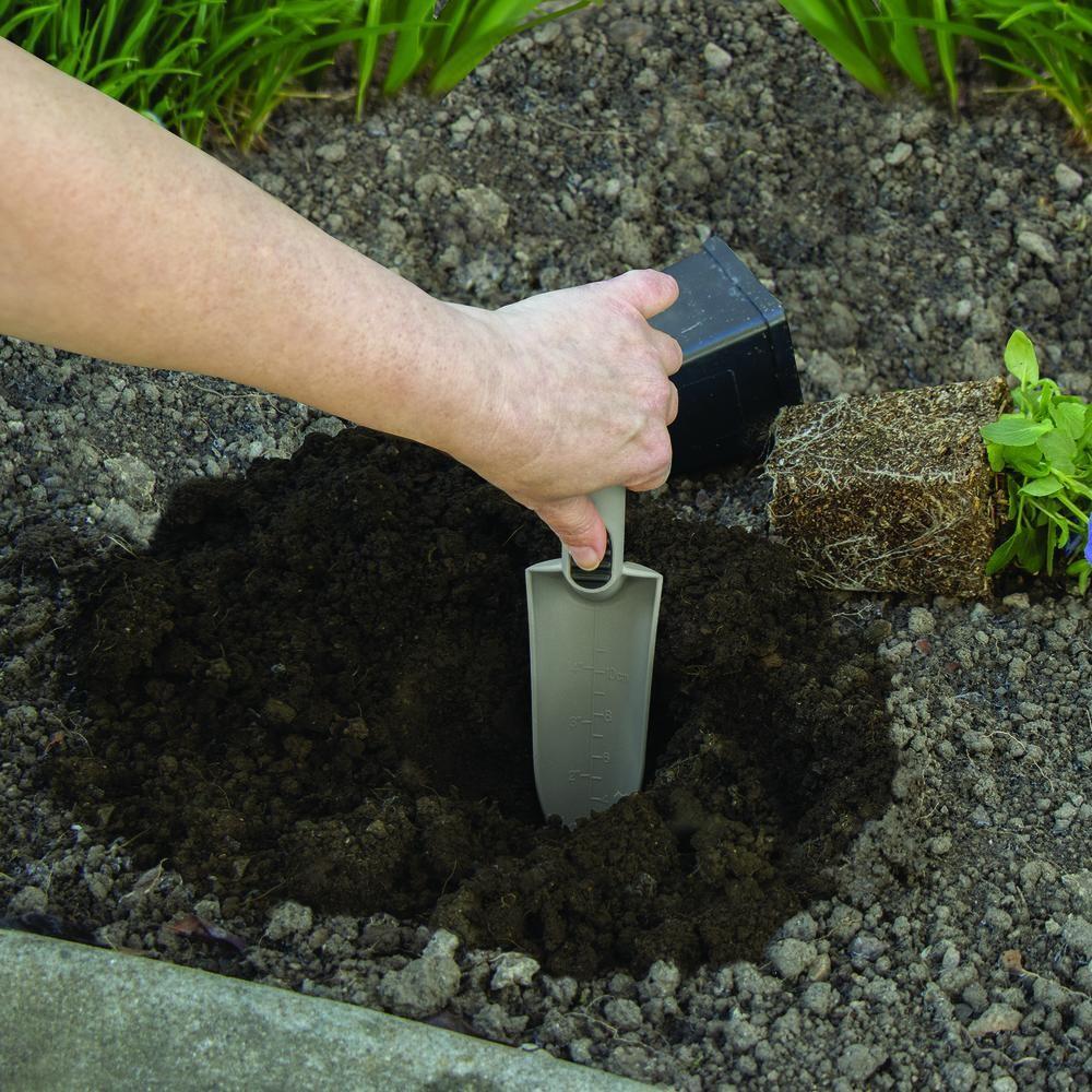 12″ Durable Composite Resin Hand Transplanter Garden Planting Tool Plant Flowers
