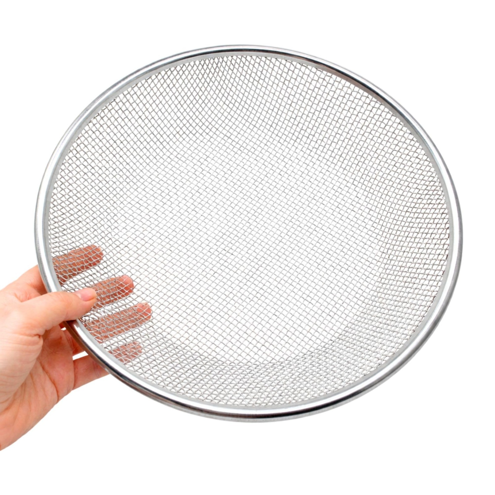 11.8 Inch Soil Sieve Set, 5 Pack Garden Sifting Screens with 2mm 3mm 6mm 10mm…
