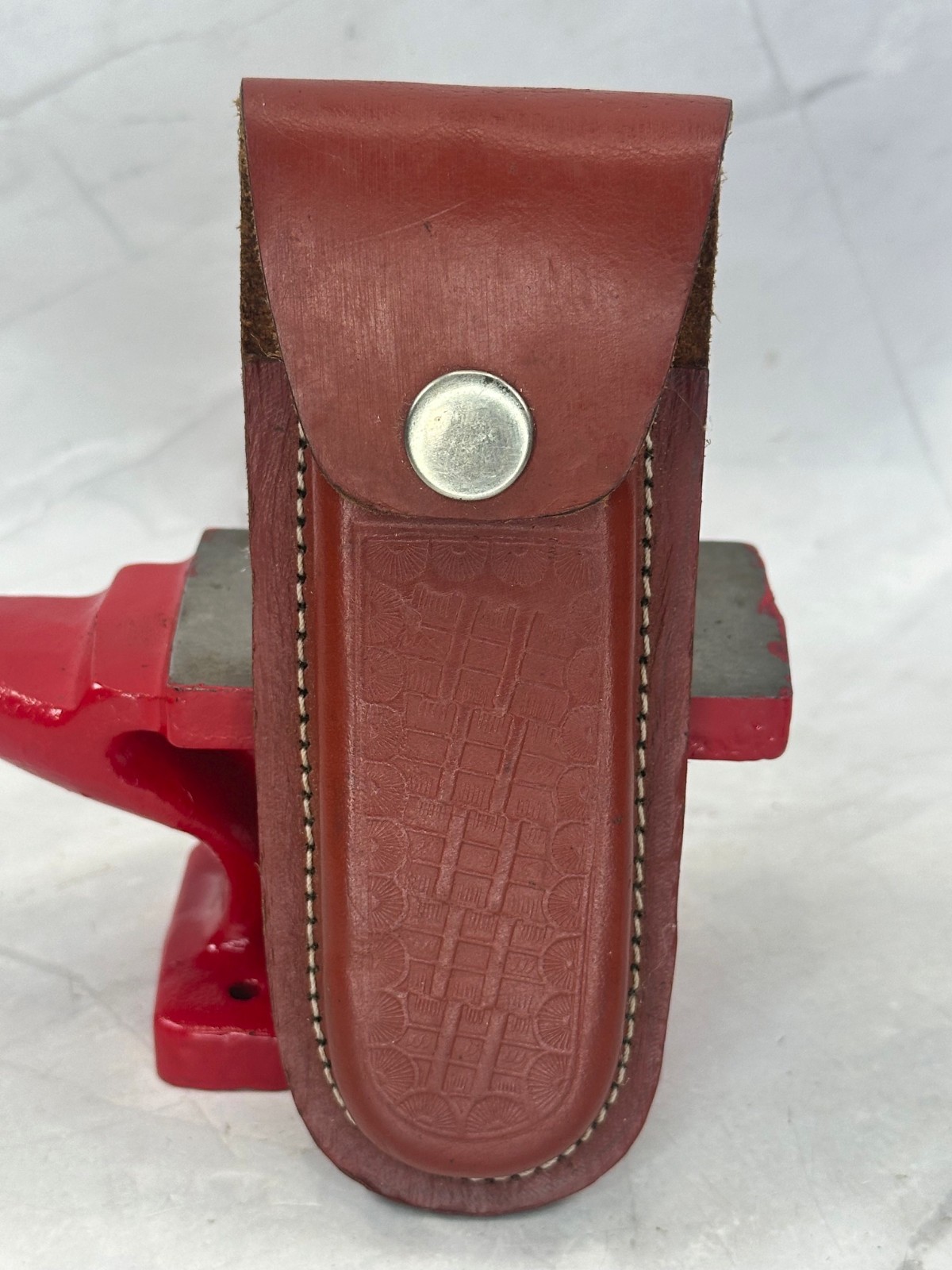 Vintage Sears Craftsman USA 95226 Lockback Folding Hunter Knife w/ Sheath