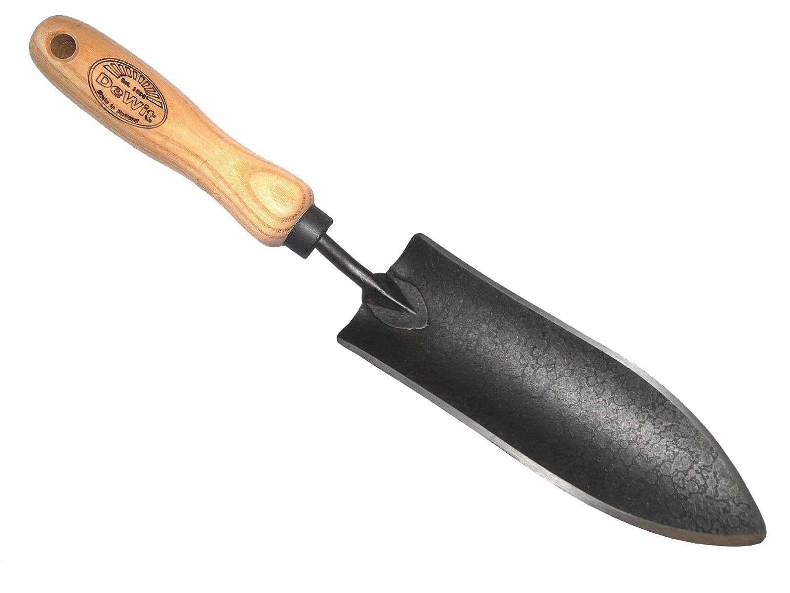 Dewit Forged Transplant Trowel Lightweight Boron Steel Ash Handle Garden Tool