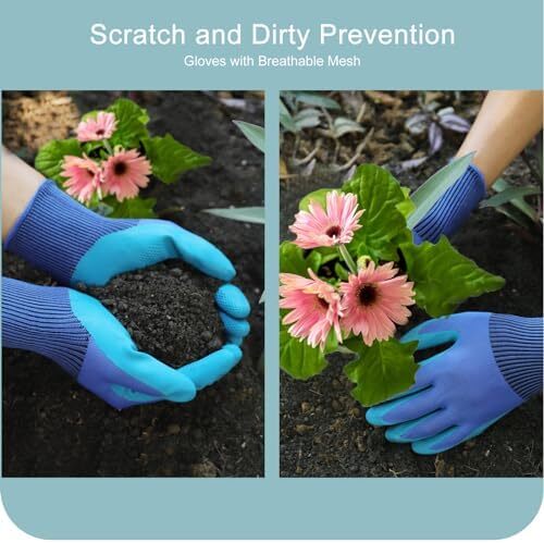 Garden Tools 7-Piece, Gardening Hand Tools, Gardening Tools Set with Rust-Proof,