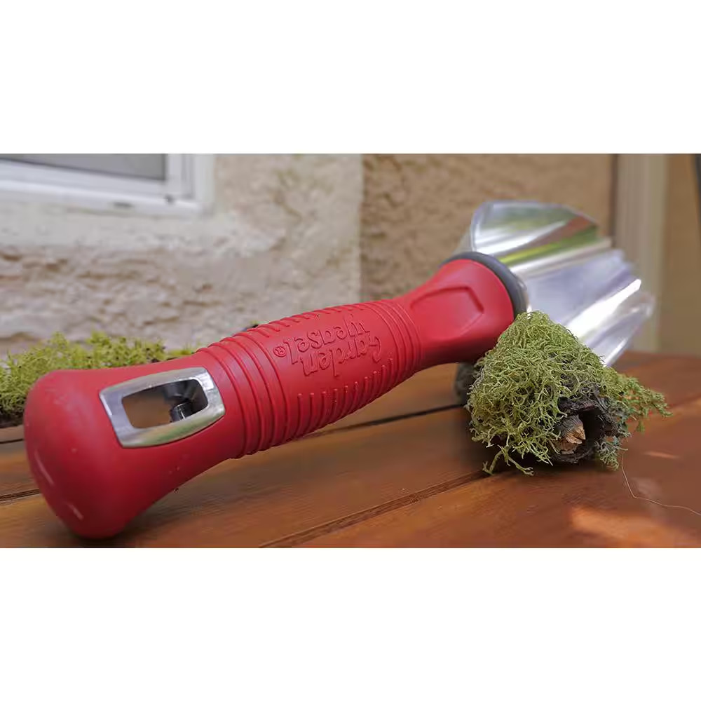 12.75 In. Comfort Non-Slip Grip Hand Scoop Garden Trowel