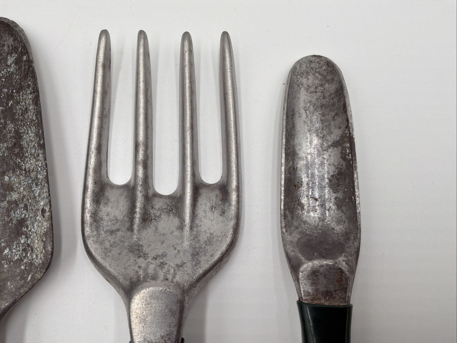 Vintage Allen Simpson 3 Pc Garden Hand Tool Set Trowel Transplanter Cultivator