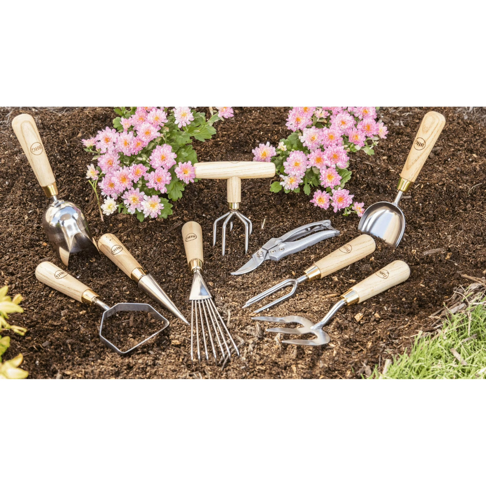 Better Homes & Gardens, 9-Piece Stainless Steel Gardening Tool Set