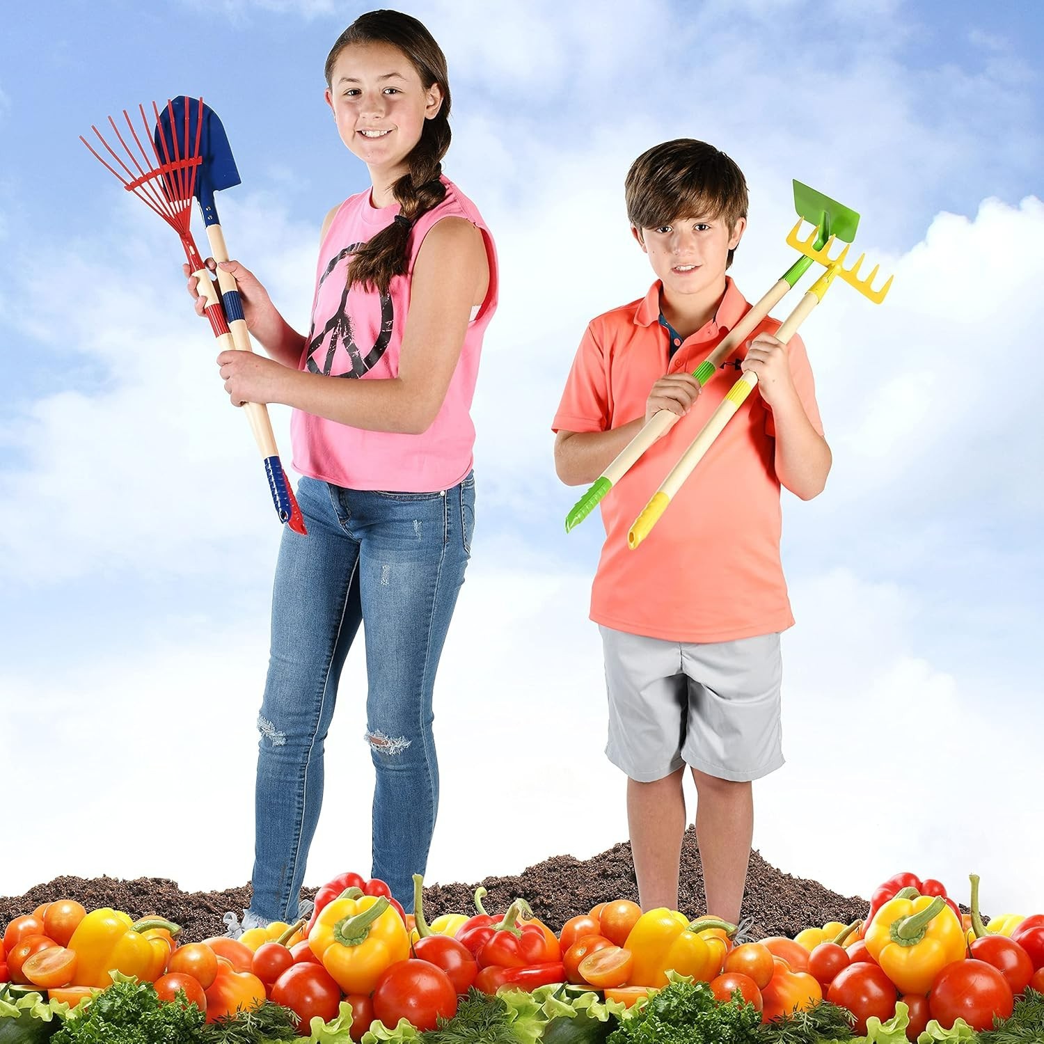 High-Quality 4-Piece Gardening Tool Set for Kids – Safe & Engaging Outdoor Gifts