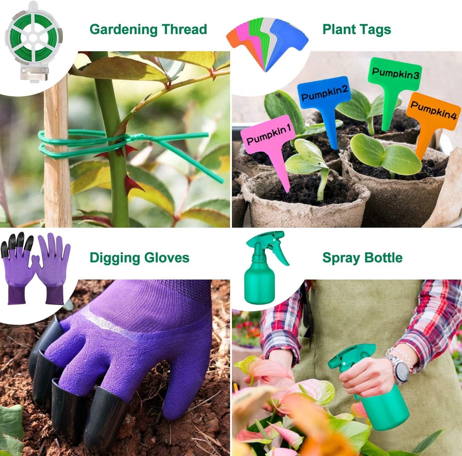 83-Piece Garden Tool Set with Succulent Tools