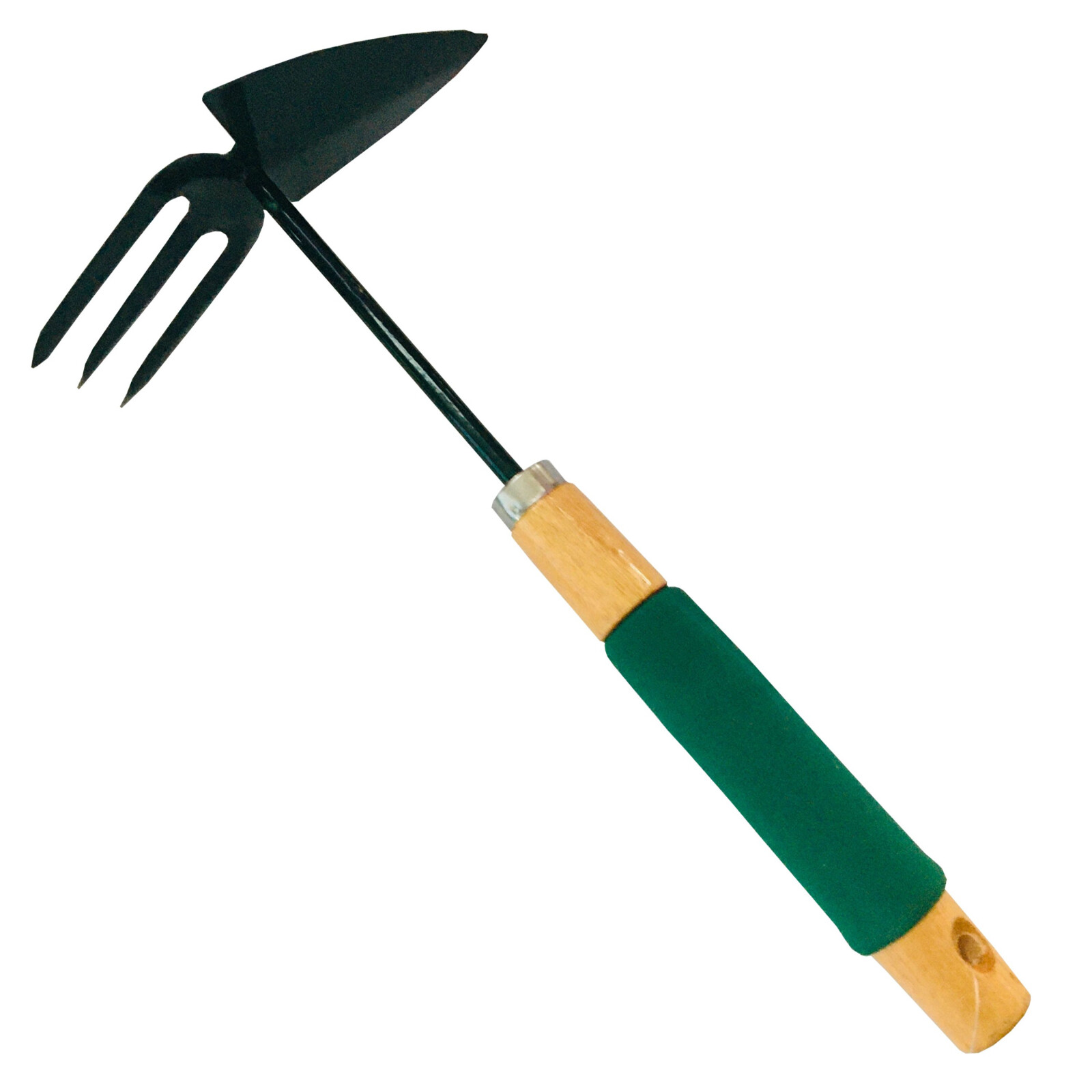 ToolTreaux Garden Tools Set with Fork Hoe Rake Shovel Spade Digger Gloves 9pc