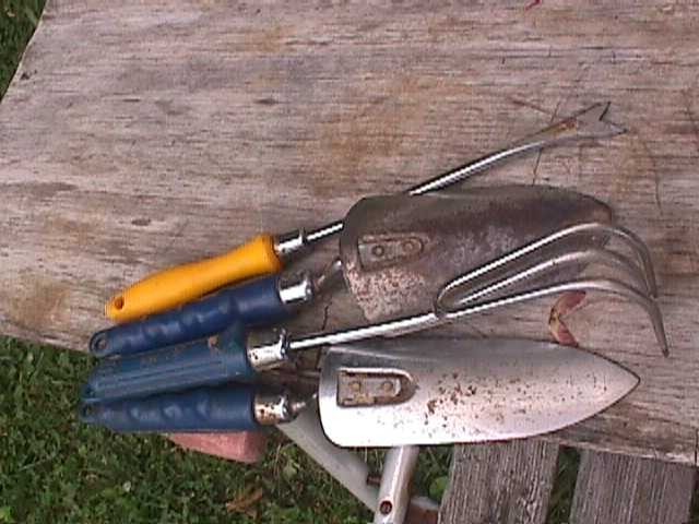 Vintage Garden Tools AMES Trowel Fork Hand Cultivator