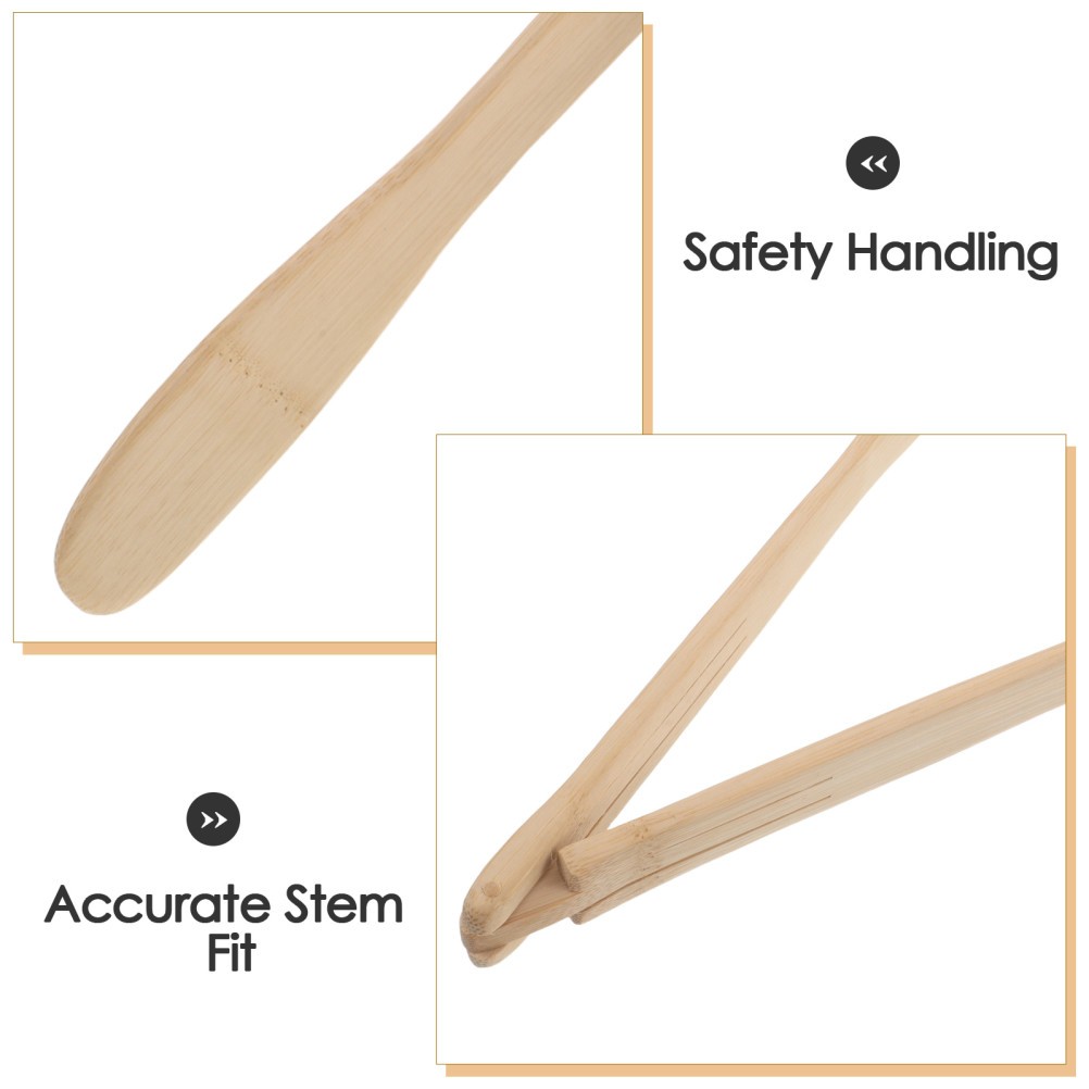 Bamboo Cactus Gripper Plier: Precision Non Slip Cactus Transplant Tool for Safe