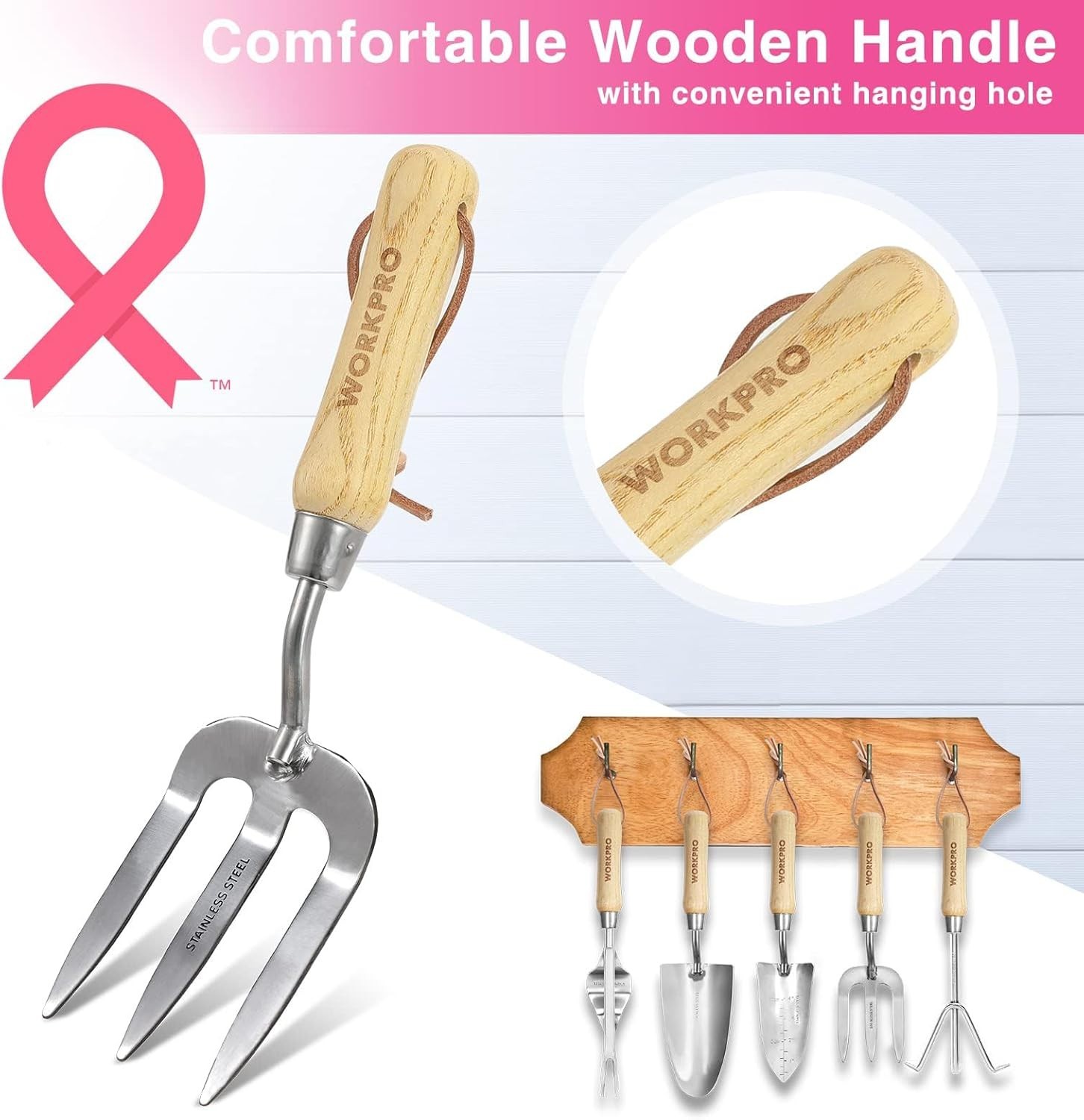 Stainless Steel Gardening Tools Kit for Women