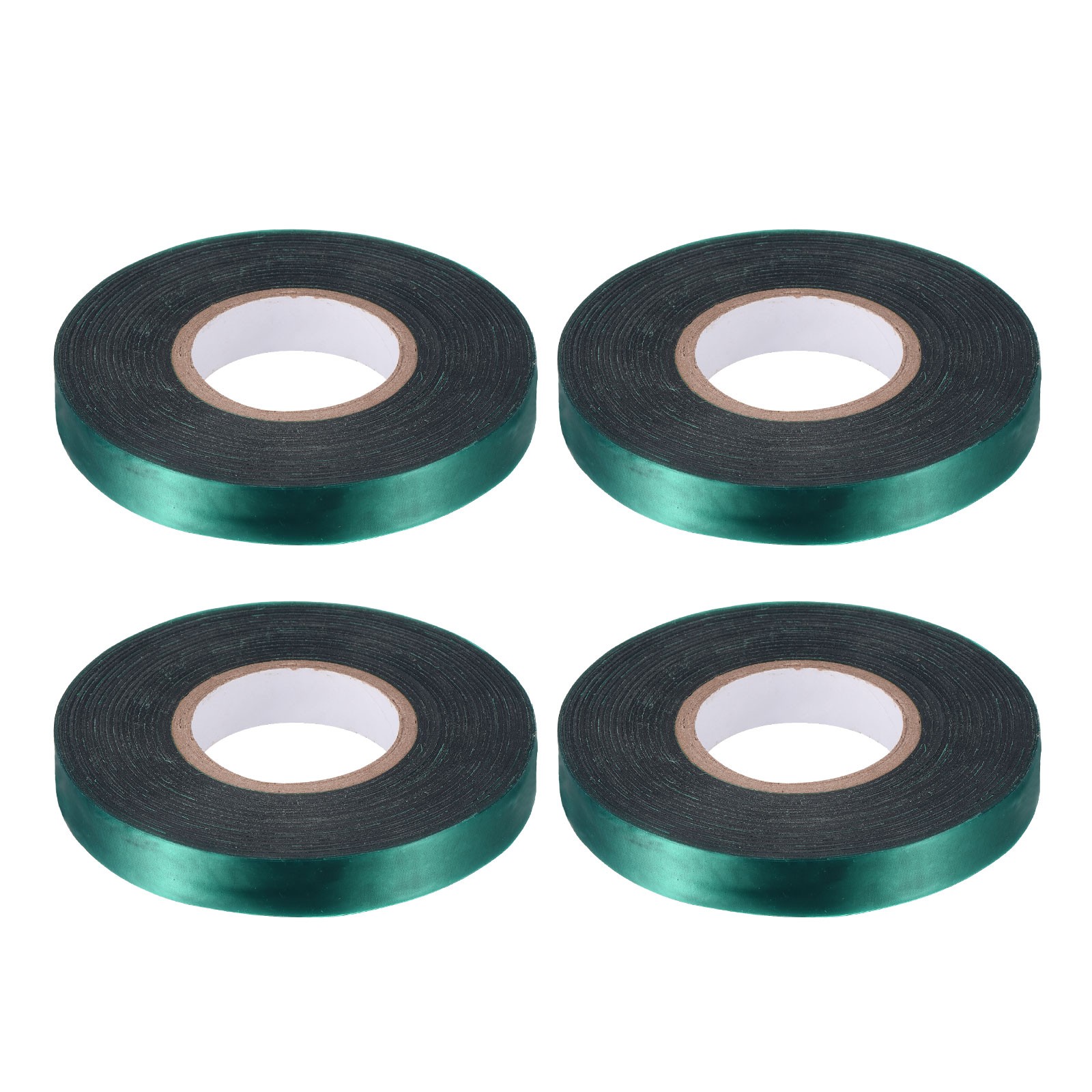 4 Rolls 148ft Stretch Tie Tape 0.5″ W Garden Ties Tape for Climbing Plants Green