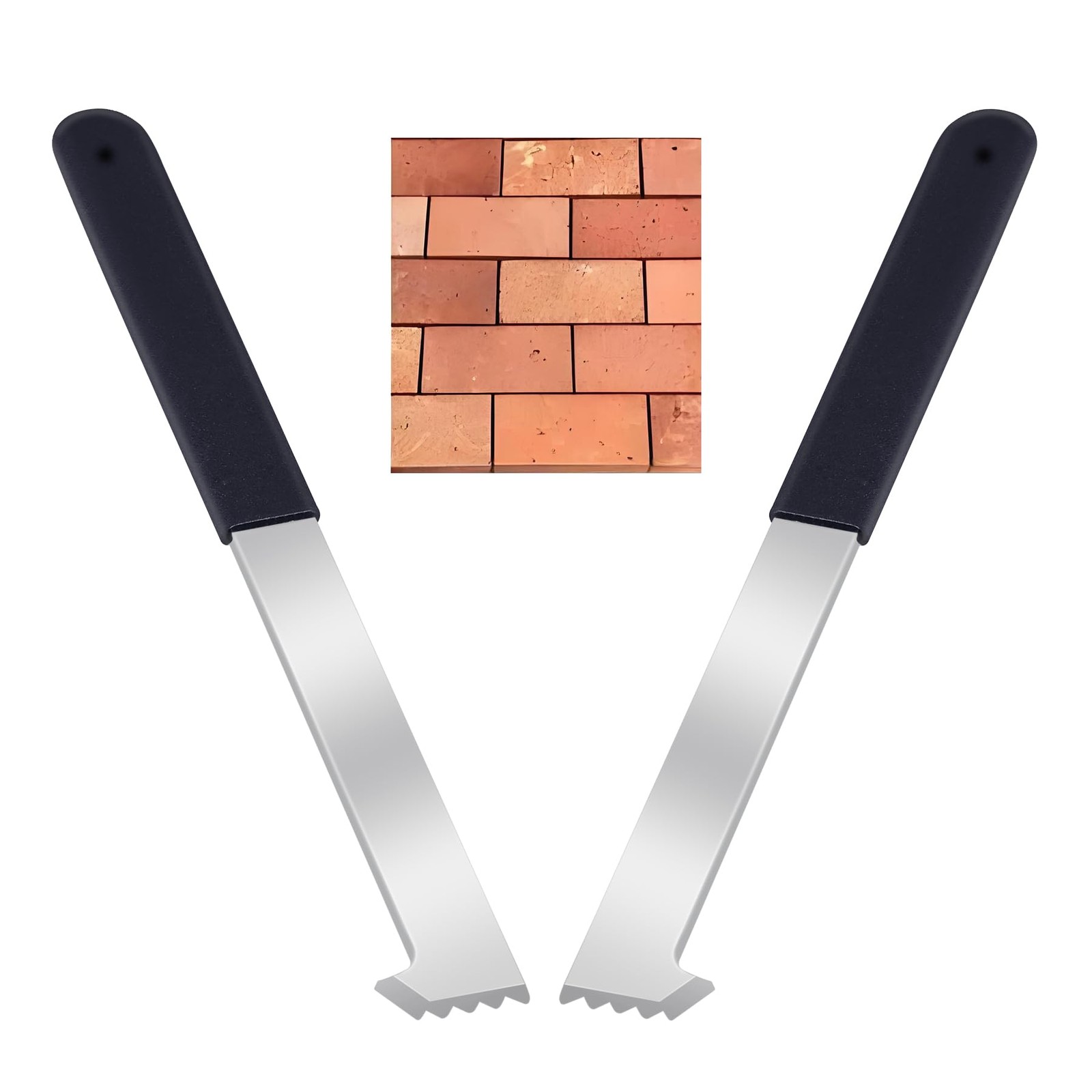 2PCS Paver Puller Extractor, 9″ Carbon Steel Tool for Patio Lawn Brick