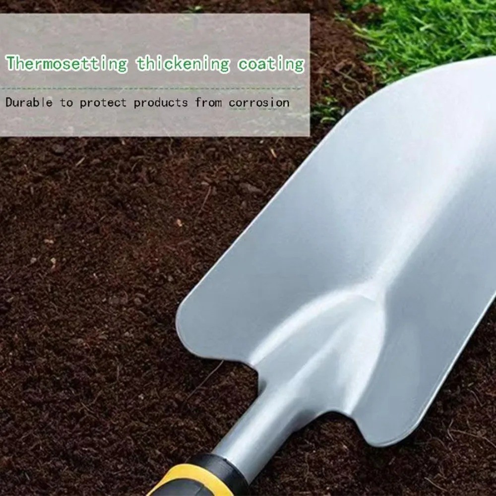 Garden Hoe Spade Dual Purpose Digging Weeding Tool Small Shovel for Planting Out