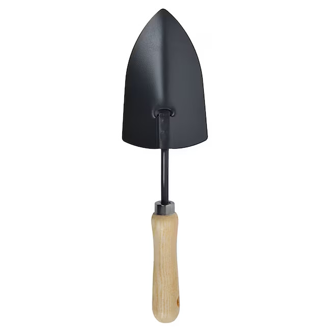 Yardsmith 8.58-in Carbon Steel Garden Trowel – Durable Hand Tool for Planting