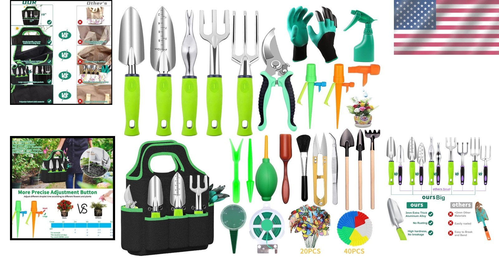 Comprehensive 84-Piece Gardening Tools Set – Durable & Ergonomic Design