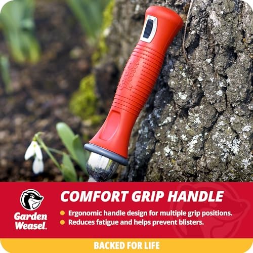 Double-Sided Garden Cultivator/Tiller | Cultivate, Till, Break Up Soil |