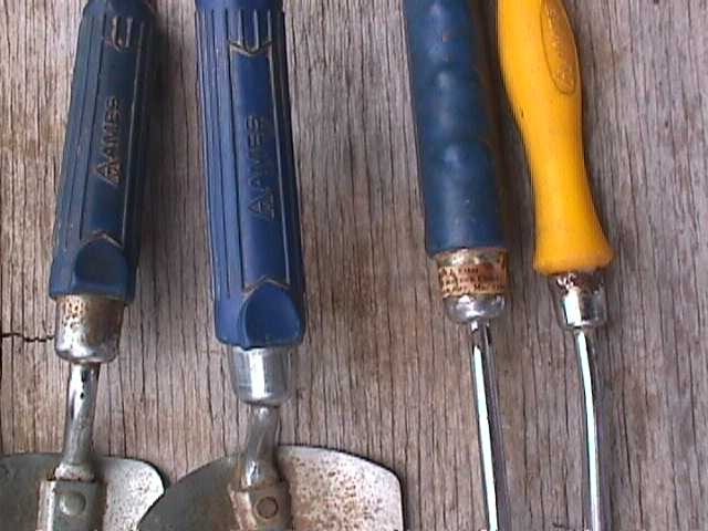 Vintage Garden Tools AMES Trowel Fork Hand Cultivator