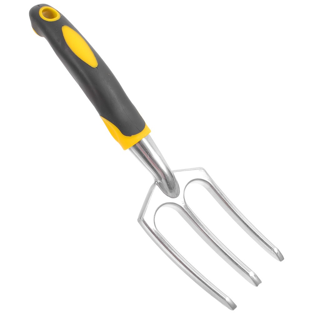 Garden Weeding Tool Sturdy Cultivator Hand Rake Border Digging Fork