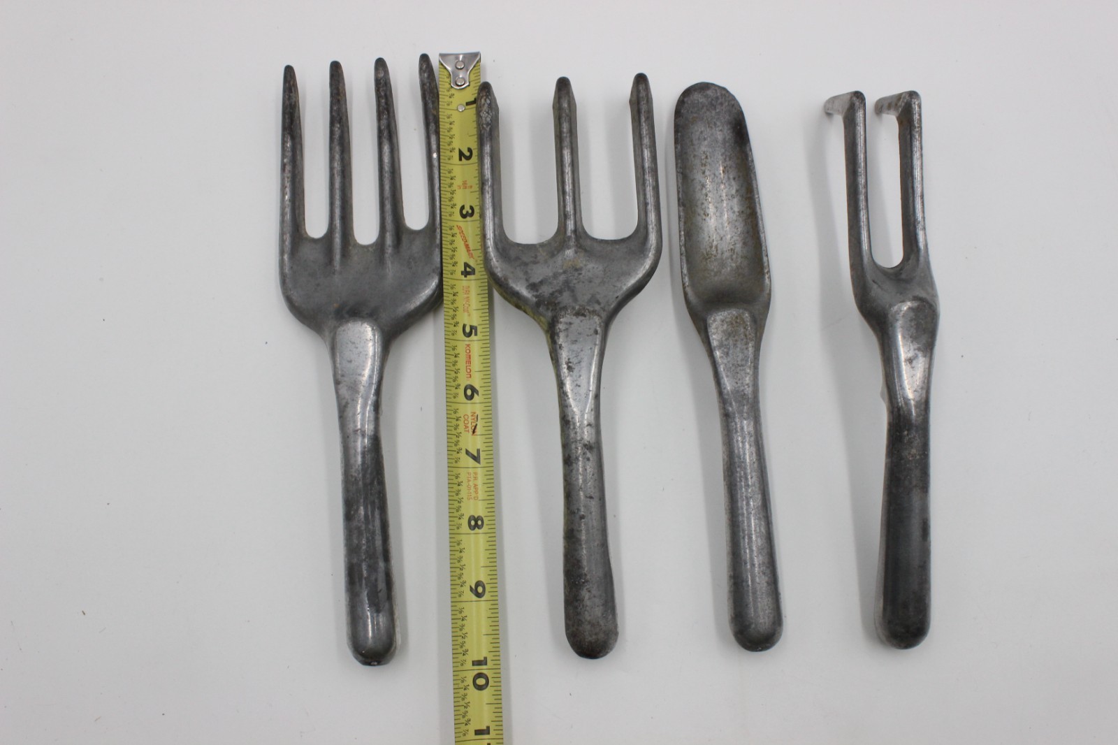 Set of 4 Vintage AS Allen Simpson Cast Aluminum Garden Hand Tools