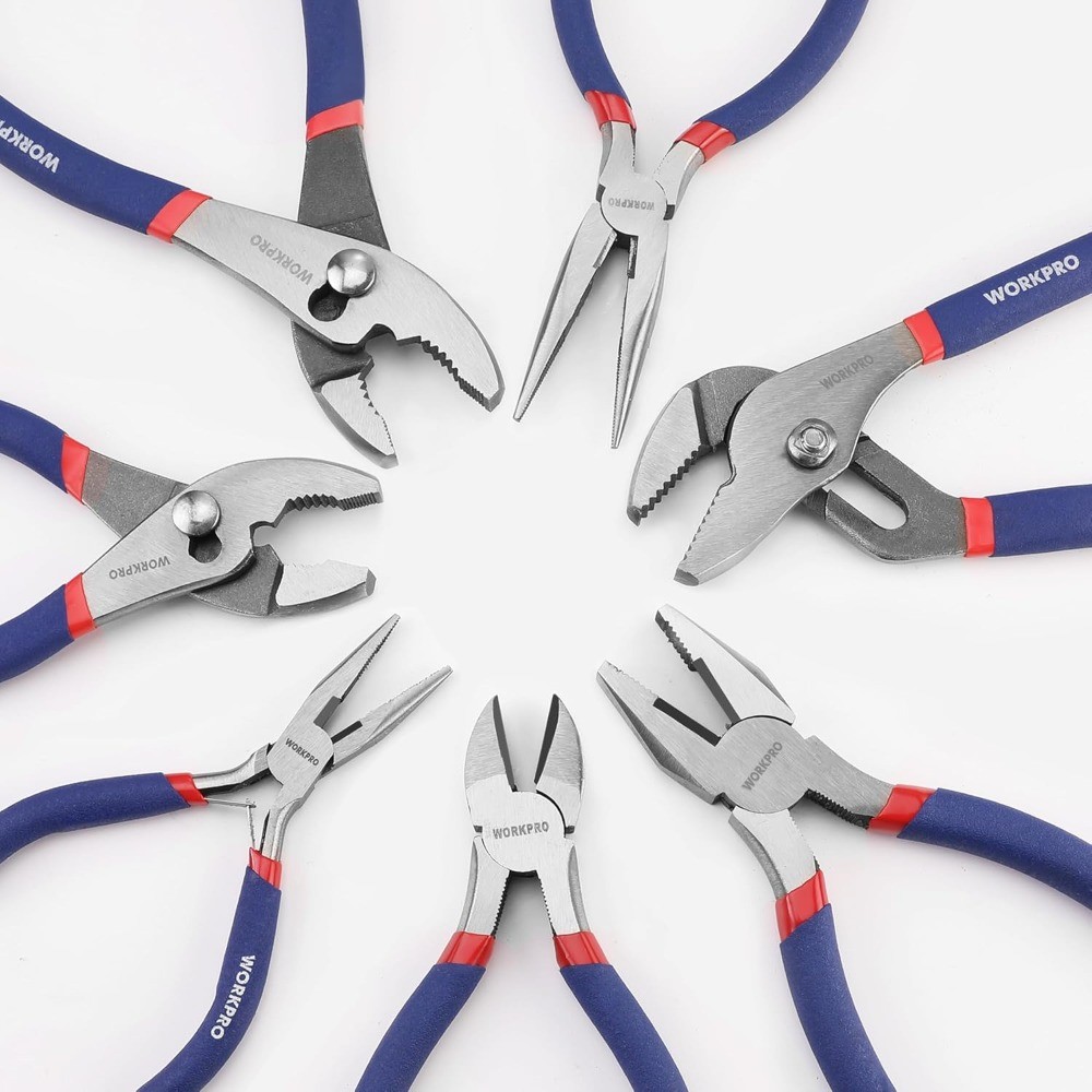 7Pcs Pliers Set Multiple Types For DIY Home Repair Use