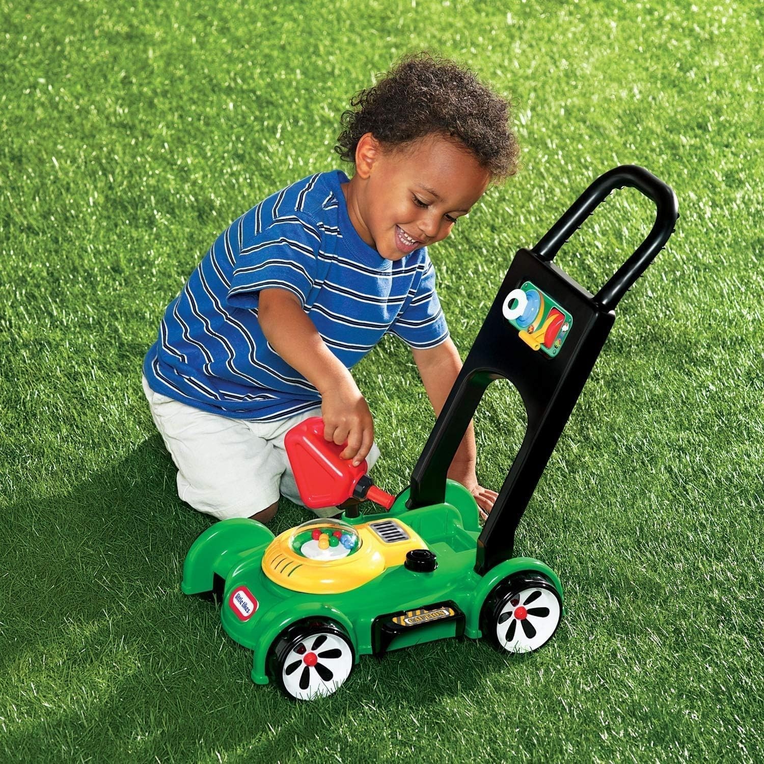 Gas ‘n Go Mower Kids Toys for Toddlers Boys Girls Age 18 and Older, Indoor O…